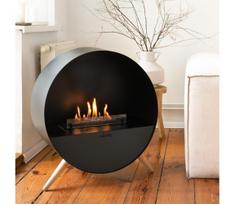 Planika Bubble Siena & Floor BEV - BIO židinys su nuotolinio valdymo pultu 72,6x65 cm 2,5kW
