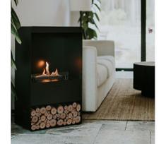 Planika Senso Stove BEV - BIO židinys su nuotolinio valdymo pultu 83,5x48 cm 2,5kW