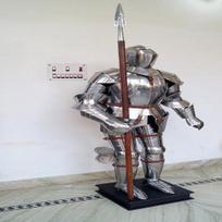 Senovinis viduramžių riterio kostiumas XV amžiaus kovos viso kūno šarvai