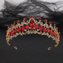 Nuotakos karūna Barlow Crystal Princess Crown galvos apdangalas Nuotakos vestuviniai plaukų aksesuarai vestuvinių suknelių priedai