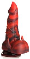 Creature Cocks Horny Devil Demon Silicone Dildo Red