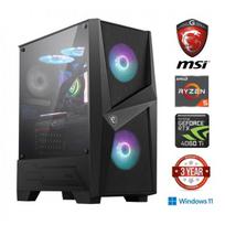 MDATA GAMING Ryzen 5 7600 32GB 1TB SSD NVME 1TB HDD RTX 4060 Ti W11Home