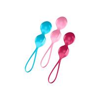 Geisha kamuoliukų rinkinys „Satisfyer V Balls“ (3 vnt. rinkinys)