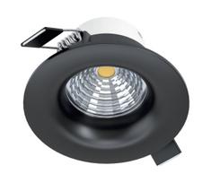 Eglo 33996 - LED Pritemdomas įleidžiamas lubinis šviestuvas SALICETO LED/6W/230V juodas