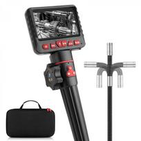 K&F industrial endoscope dual-lens inspection camera 1080P HD endoscope 4.3-inch screen