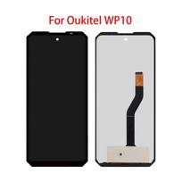 Skystųjų kristalų ekranas, skirtas Oukitel WP10 LCD ekranui jutiklinio ekrano skaitmenintuvo viso mazgo pakaitinė dalis juoda