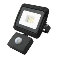 BREMEN LED prožektorius su judesio davikliu 10W, 4000K, IP65, 80lm/W Eurolight