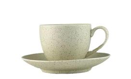 Puodelis GRANITE Cream, su lėkštute, LDUAIA5903517108748