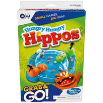 HASBRO GAMING „Grab&Go“ kelioninis žaidimas „Alkani begemotai“