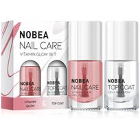 NOBEA Nail Care Vitamin Glow Set nagų lakų rinkinys Vitamin glow set