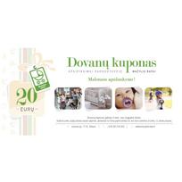 Dovanų kuponas 20 Eur