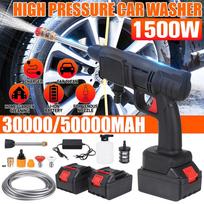 1500W 70bar belaidis aukšto slėgio automobilių plovimo pistoletas 50000mah putų generatorius vandens pistoleto purškiamas valiklis Makita 18V akumuliatoriui Only machine