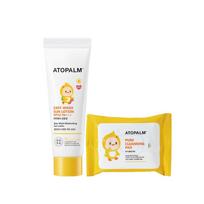 ATOPALM - Easy-Wash Losjonas nuo saulės SPF32 PA+++ 60 ml + Pure Cleansing Pad 30 Pads(62g) white