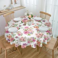 Augalų gėlių lapai Apvali staltiesė Neperšlampama stalo danga, skirta vestuvių vakarėliui dekoruoti Valgomojo stalo užvalkalas 4pcs 33x48 Table mat