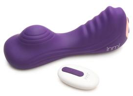 Inmi Ride N' Grind 10X Vibrating Silicone Grinder Purple