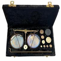 Žalvarinės papuošalų balansinės svarstyklės su Velvet Box Goldsmith svorio balansu (terrazzo) Išlyginimo ir matavimo įrankis - 100 gramų