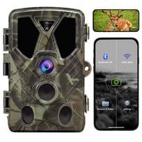 „Wifi 812 Pro“ laukinės gamtos tako kamera, belaidės medžioklės kameros 36mp4k 940 nm „Ir Night Vision Potraps“ stebėjimo kamera Wifi 812 Pro