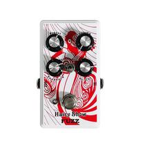 FUZZ gitaros efekto pedalas, skirtas elektrinei gitarai bosiniam styginiam instrumentui balta
