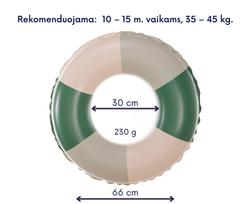 Pripučiamas plaukimo ratas, žalias - 66 cm skresmuo