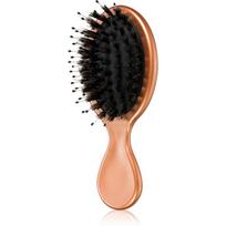 BrushArt Hair Boar bristle paddle hairbrush plaukų šepetys su šerno šereliais Travel 1 vnt.