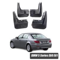4vnt purvasargiai BMW 5 serijos E60 E61 F10 F11 G31 F07 GT5 purvasargiai Sparnas Purvasaugis Apsauga nuo purslų Automobilių priedai Auto E60 E61(2006-2010)