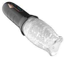 Rimba Toys Orgastobator 01 Male Masturbator Black & Transparent