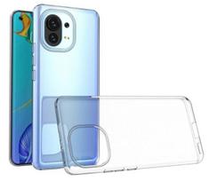Mocco Ultra-Thin Back Case, 0.3 mm Silicone Case for Xiaomi Mi 11 5G, Transparent