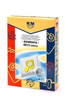 K AND M KM-R012 Rowenta ZR200540/TEFAL ZR200940 Vacuum Cleaner Bags, 4-piece pack.