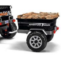 Priekaba PEG PEREGO JOHN DEERE ADVENTURE TRAILER juodas