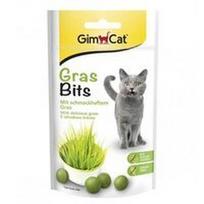 GimCat skanėstai katėms - vitaminizuotos tabletės su žole Gras-Bits, 40 g