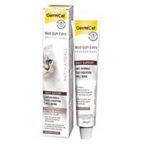 GimCat maisto papildas katėms - Malt-Soft Extra Anti-Hairball pasta kačių žarnyno veiklai gerinti, 20 g