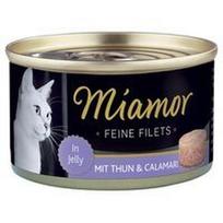 Miamor Super premium konservai katėms su tunu ir kalmarais, 100 g