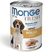 Monge Fresh Pate and chunkies Chicken - konservai šunims su vištienos gabaliukais, 400 g