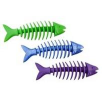 Žaislas šuniui - Guminė kvepianti žuvis dantų priežiūrai, 16 cm