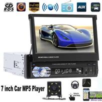Icreative 9601 7 colių universalus Bluetooth automobilio AM/FM radijo garso ir vaizdo MP5 grotuvas su galinio vaizdo kamera RDS atbulinės eigos navigacijos automobilinis grotuvas