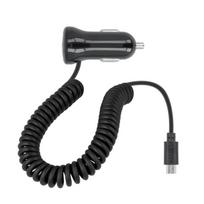 Forever  Car charger with micro USB cable and LED indicator / 1.5m Black