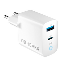 Forever  TC-06 GaN Charger PD / QC / 1x USB-C / 1x USB / 20W