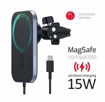 Swissten Magsafe Air Vent Car Mount with 15W Wireless Charging