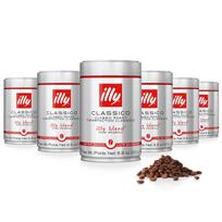 Kavos pupelės illy  250 g x 6 vnt.