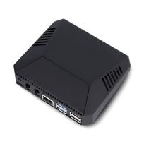 Argon ONE V3 M.2 NVMe PCIe korpusas skirtas Raspberry Pi 5 - su ventiliatoriumi ir radiatoriumi - aliuminis - juodas