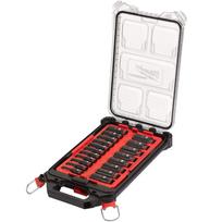 Ilgų smūginių galvų komplektas 3/8"; PACKOUT 19 vnt. 4932480946 MILWAUKEE
