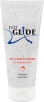 Just Glide braškių kvapo lubrikantas 50 / 200 ml - 200 ml