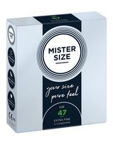 Mister Size prezervatyvai (3 vnt.) - 57 / 180 mm