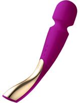 LELO Smart Wand 2 Large vibruojantis masažuoklis - Tamsiai rožinė