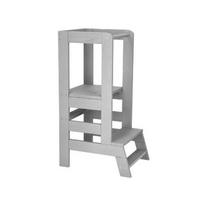 Virtuvės pagalbininkas – platforma vaikams, Springos KCH01 Grey 90 cm