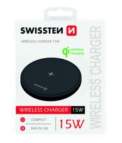 Swissten 15W Wireless charger with a 1.5m USB-C cable