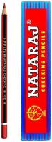 Žymėjimo pieštukas NATARAJ, raudona sp., 12, SPSNTR8901324002133