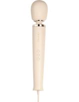 Le Wand Plug-In Vibrating Massager - Smėlio spalva