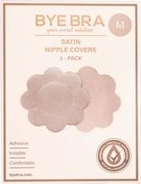Bye Bra Satin lipdukai speneliams - Smėlio spalva