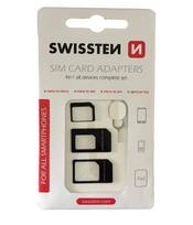 Swissten SIM Card Adapter Kit + SIM Removal Tool